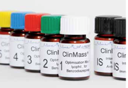 Picture of ClinMass® Optimization Mix 1 for Immunosuppressants (Cyclosporine A, Tacrolimus, Sirolimus, Everolimus), 2 mL.